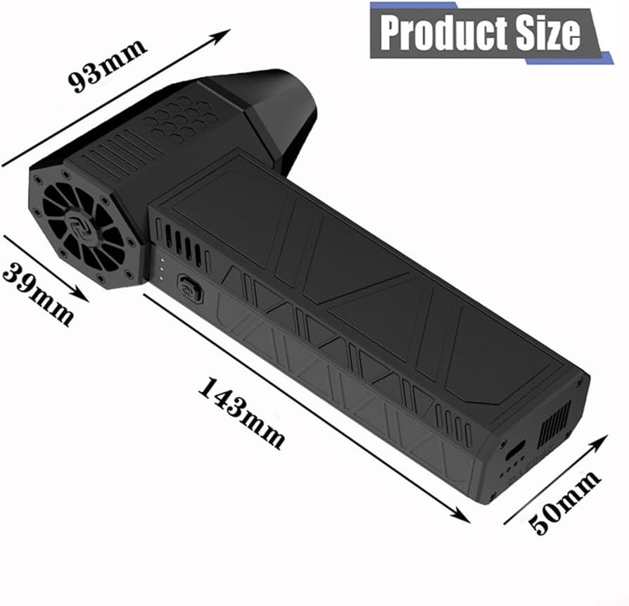 TurboFlow X3: Mini Turbo Jet Fan