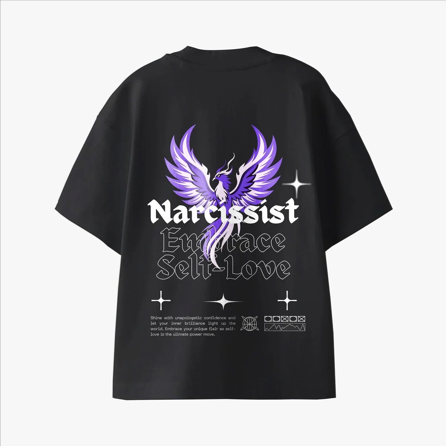 Narcissist Black (Oversized)